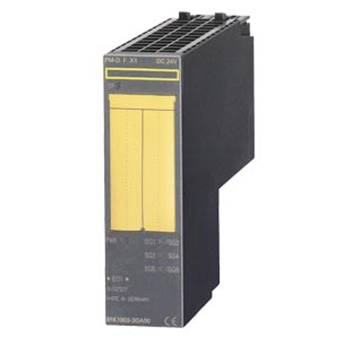 Siemens 3RK1903-3DA00, PM-D FX1 Failsafe Power Module for MS Failsafe F-RS F-DS for 6 Shutdown Groups with Overvoltage Protection 30 mm Can Be Plugged Onto TM-PFX30S47-G1 -G0