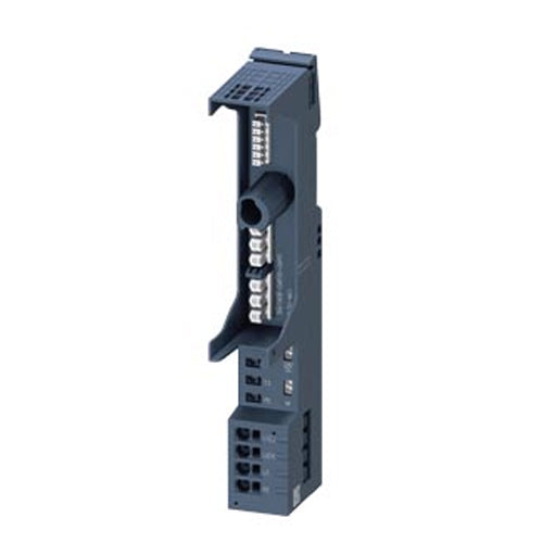 Siemens 3RK1908-0AP00-0AP0, Base Unit (BU30-MS1) For ET 200SP Motor Starter With Infeed 24 V and 500 V Incl. Infeed Bus Cover
