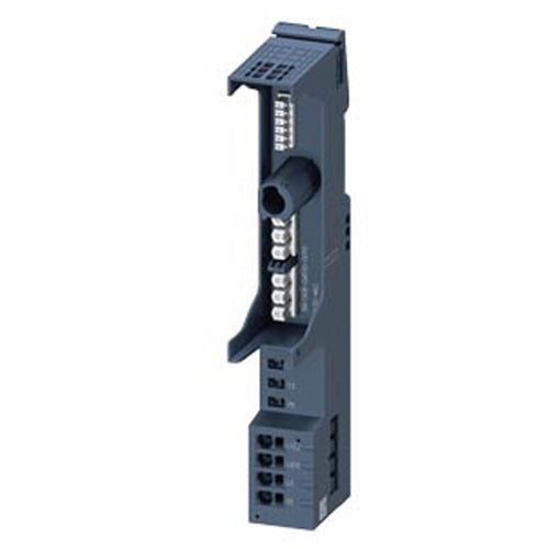 Siemens 3RK1908-0AP00-0CP0, Base Unit (BU30-MS2) For ET 200SP Motor Starter With Infeed 500 V Incl. Infeed Bus Cover