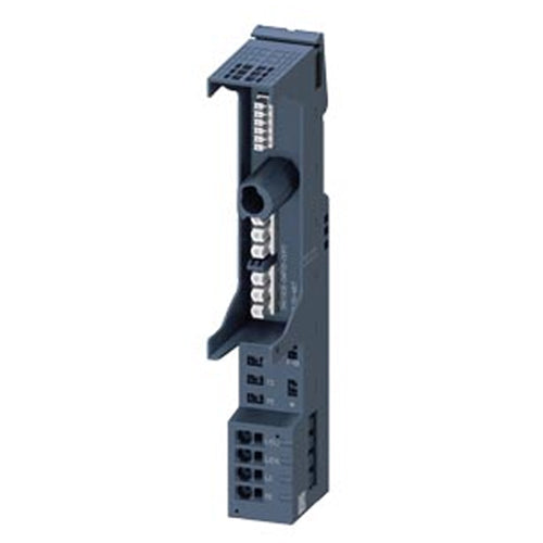 Siemens 3RK1908-0AP00-0GP0, Base Unit (BU30-MS7) With F-DI Infeed For ET 200SP Motor Starter With Infeed 500 V Incl. Infeed Bus Cover
