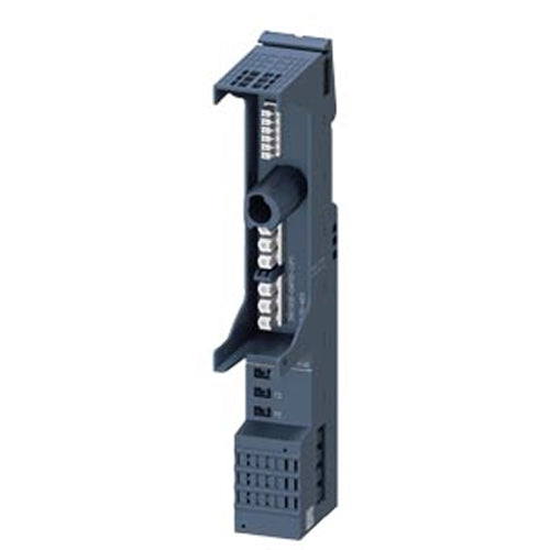 Siemens 3RK1908-0AP00-0JP0, Base Unit (BU30-MS9) with F-DI Forwarding For ET 200SP Motor Starter Without Infeed