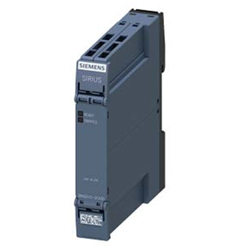 Siemens 3RN2010-2CW30, Standard Evaluation Thermistor Motor Protection Relay, 1NC-1NO Contact, 24 to 240 VAC/VDC V Coil