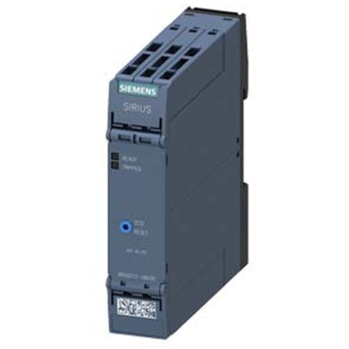 Siemens 3RN2012-2BW31, Standard Evaluation Thermistor Motor Protection Relay, 2CO Contact, 24 to 240 VAC/VDC Coil