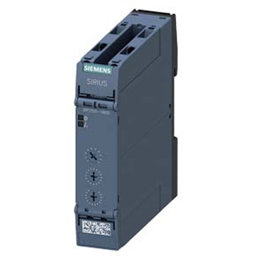 Siemens 3RP2505-1RW30, Timing Relay, Multifunction 2 Change-Over Contacts, 13 Functions Positively Driven Relay Contacts 24...240 V AC/DC at 50/60 Hz AC 7 Time Ranges (0.05 s...100 h) with LED, Screw Terminal