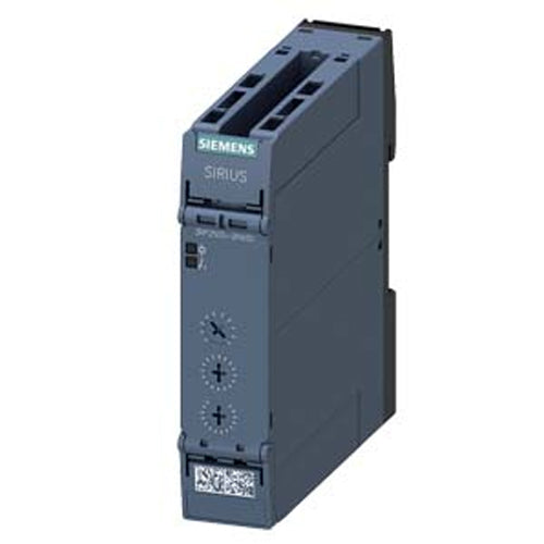 Siemens 3RP2505-2RW30, Timing Relay, Multifunction 2 Change-Over Contacts, 13 Functions Positively Driven Relay Contacts 24...240 V AC/DC at 50/60 Hz AC 7 Time Ranges (0.05 s...100 h) with LED Spring-Type Terminal (Push-In)