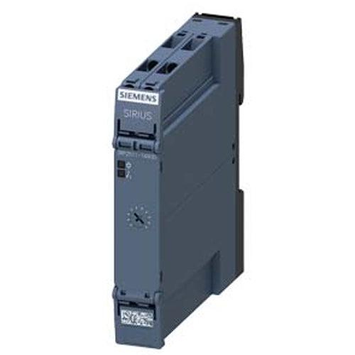 Siemens 3RP2511-1AW30, Timing Relay, Electronic Slow-Operating 1 Change-Over Contact, 1 Time Range 0.5...10 s 12-240 V AC/DC at 50/60 Hz AC with LED, Screw Terminal