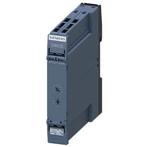 Siemens 3RP2527-2EW30, Timing Relay, Electronic Slow-Operating 1 NO (Semiconductor) 2-Wire 4 Time Ranges 0.05...240 s 12-240 V AC/DC Spring-Type Terminal (Push-In)