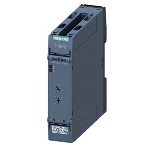 Siemens 3RP2560-1SW30, Time Relay, Electronic with Star-Delta Function 1-20 s, Delay Time 30-600 s 3 NO Contacts with Common Potential 12-240 V AC/DC at 50/60 Hz AC Screw Terminal 0.85 ...1.1 Us