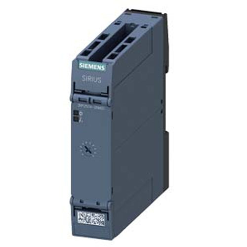 Siemens 3RP2574-2NW30, Timing Relay, Electronic with Star-Delta (wye-delta) Function 1 NO Delayed 1 NO Instantaneous 1 Time Range, 1...20 s 12-240 V AC/DC at 50/60 Hz AC with LED, Spring-Type Terminal (Push-In)