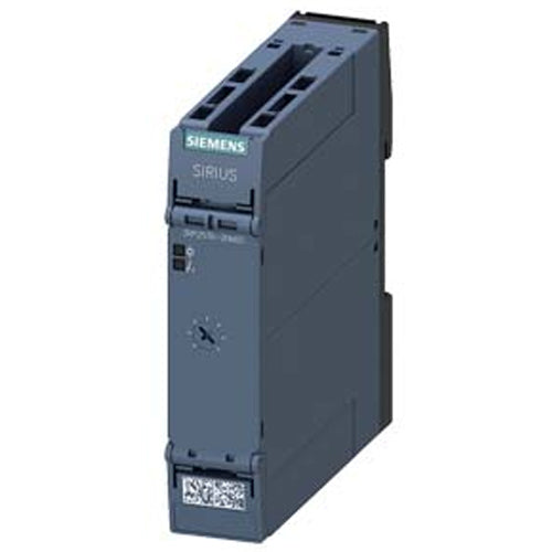 Siemens 3RP2576-2NW30, Timing Relay, Electronic with Star-Eelta (wye-delta) Function 1 NO Delayed 1 NO Instantaneous 1 Time Range, 3...60 s 12-240 V AC/DC at 50/60 Hz AC with LED, Spring-Type Terminal (Push-In)