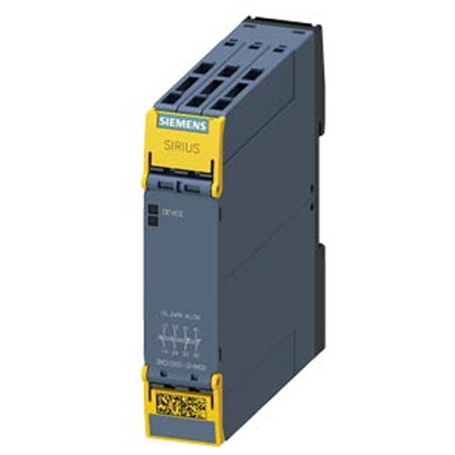 Siemens 3RQ1000-2HW00-0AX0, Force-Guided Coupling Relay In Industrial Enclosure 2 NO Contacts / 2 NC Contacts 24 V to 240 V AC/DC Printed-Circuit Board with Protective Coating SIL 2 / PL c Spring-Loaded Terminal (Push-In)