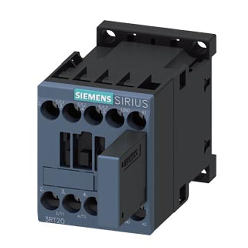 Siemens 3RT2017-1WB42, Power Contactor, AC-3e/AC-3, 12 A, 5.5 kW / 400 V, 3-Pole, 24 V DC, 0.85-1.85* Uc, with Varistor Plugged On, Auxiliary Contacts: 1 NC, Screw Terminal, Frame Size: S00, No Auxiliary Switch Can Be Added