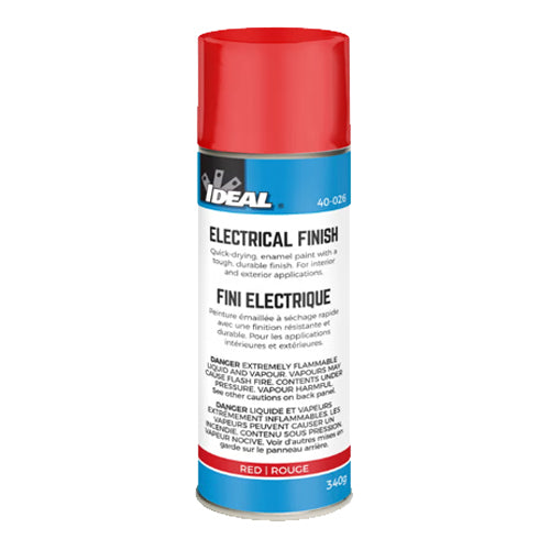 Ideal Industries 40-026, Electrical Finish Paint Red