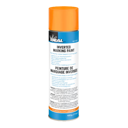 Ideal Industries 40-031, Marking Paint Fluorescent Orange, Inverted