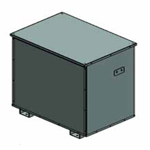 Electric Power 400K5SC8N1T2, 400KVA, General Purpose Isolation Transformer,  3 Phase,  Primary 600D, Secondary 600Y/347V, Copper