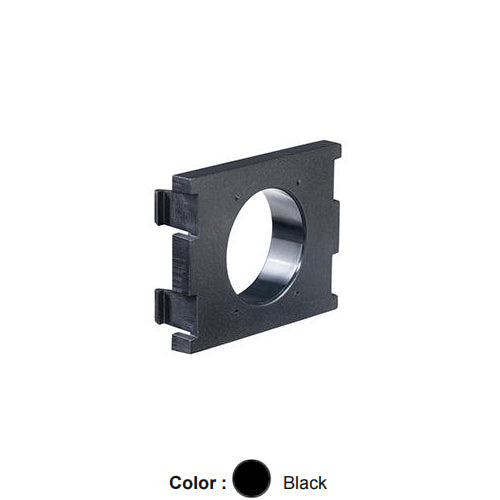 Leviton 41297-2PE, Multimedia Outlet System (MOS) Passthrough Module, 1.5 Unit High, Black, 2 Packs