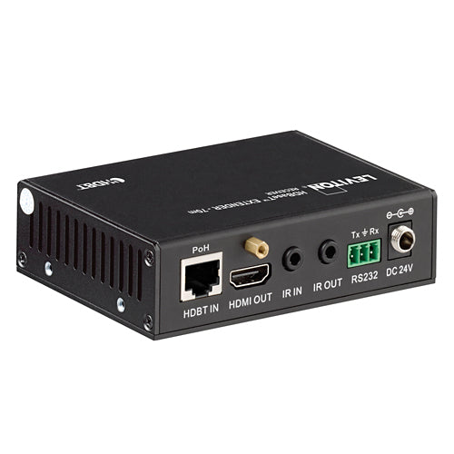 Leviton 41910-HTR, HDMI Extender with HDBaseT, Receiver only, 70 Meters