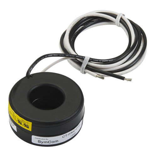 Littelfuse CT-0075-D10, CT Series, Current Transformer, Donut Style, 600V, 75:5 Current Ratio, 1.0'' Window Size