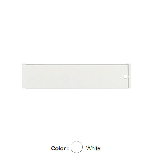 Leviton 42080-SCW, Identification Windows Screw Covers for Tempo and Plastic Wallpates with ID Windows, White, 2 Packs