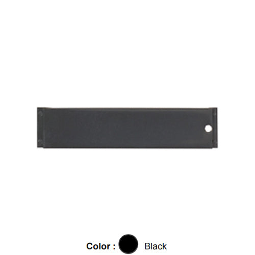 Leviton 42081-IDE, Identification Windows Screw Covers for Stainless-Steel and Angled Wallpates with ID Windows, Black