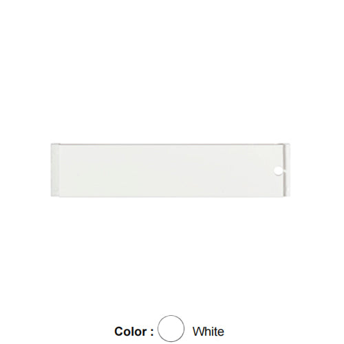 Leviton 42081-IDW, Identification Windows Screw Covers for Stainless-Steel and Angled Wallpates with ID Windows, White