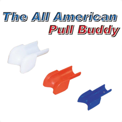 Rack-A-Tiers 42000, All American Pull Buddy Multi 6 Pack, 2 Of Each Size(1/2" blue; 3/4" red; 1" white)