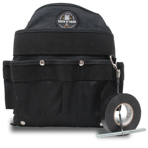 Rack-A-Tiers 43508, Electrician's Edge Pro, Pouch Only for Belts & Combos, w/Chain for Tape Holder