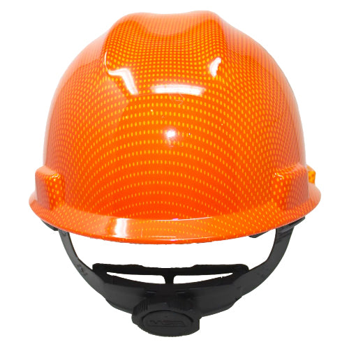 Rack-A-Tiers 43760, Racky Hard Hat, One Size Fits All, Orange w/Logos