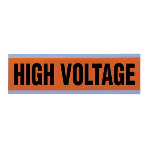 Ideal Industries 44-292, Voltage/Conduit Marker Cards, "High Voltage", 1/card, Pack of 5