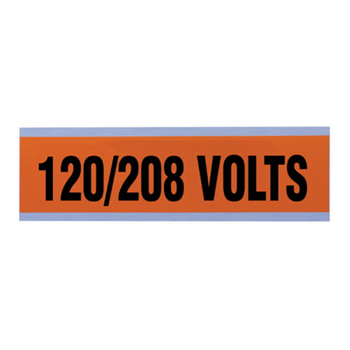 Ideal Industries 44-295, Voltage/Conduit Marker Cards, "120/280", 1/card, Pack of 5