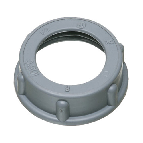 Arlington 4492, 6" Plastic Insulating Bushing with 105º C Rated, Gray