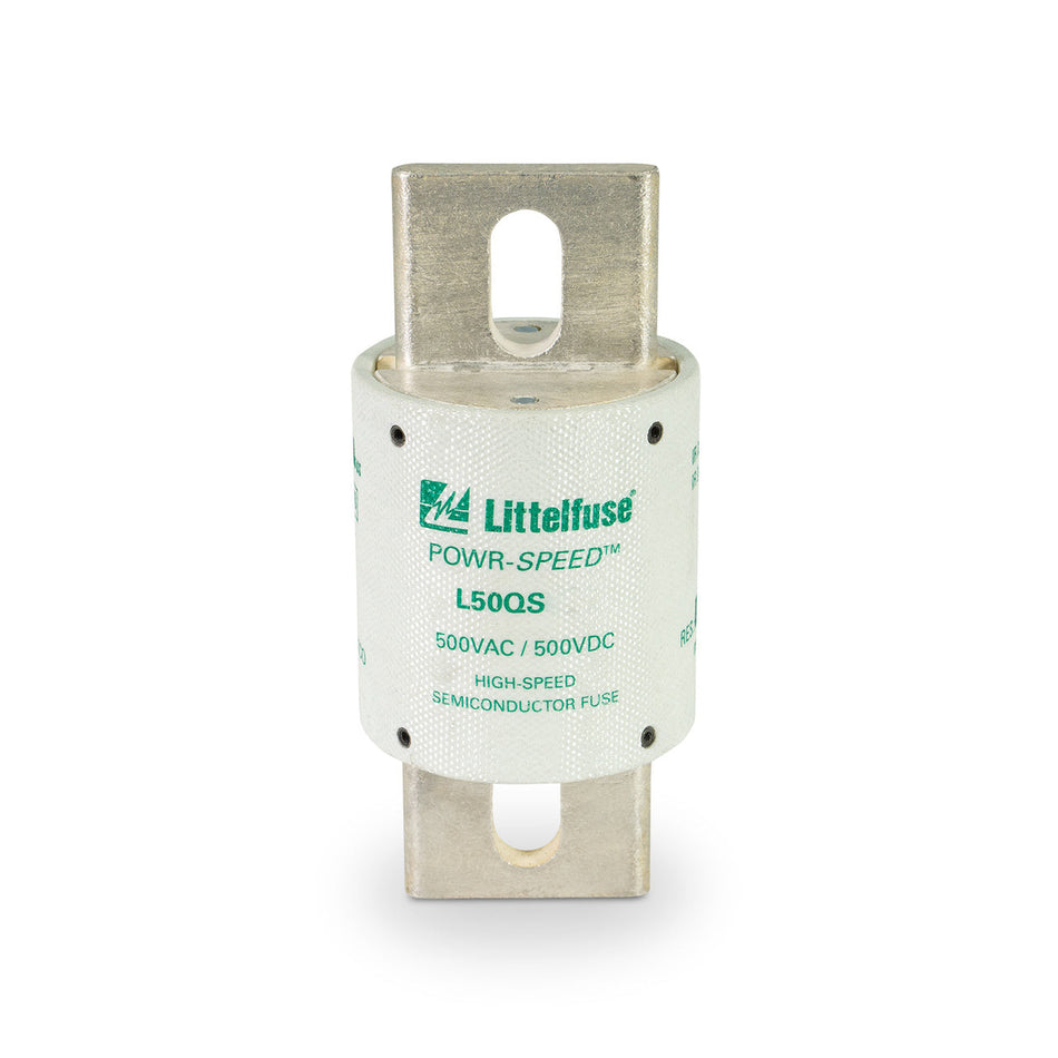 Littelfuse L50QS 500A Semiconductor Fuses, Traditional Round Body Bolted Style, 500Vac/Vdc, L50QS500