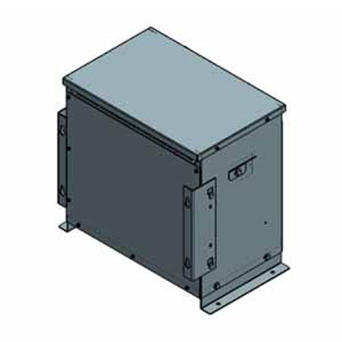 Electric Power 45K5R7C2T1, 45KVA, General Purpose Isolation Transformer, 3 Phase, Primary 600V Delta, Secondary 480Y/277V, Copper