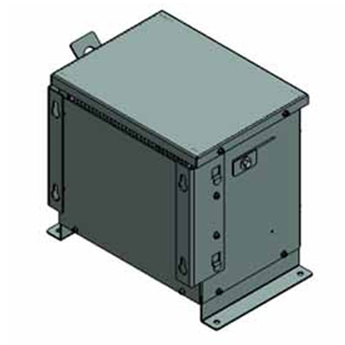 Electric Power 45MR9A1T0, 45KVA, 3 Phase Primary 600V Wye, Secondary 440V Wye, Copper, Auto Transformer