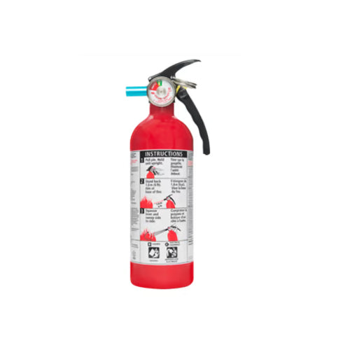 Kidde 466294MTL, 5-B:C Kitchen/Garage Home Series Red Fire Extinguisher, 2 Lbs