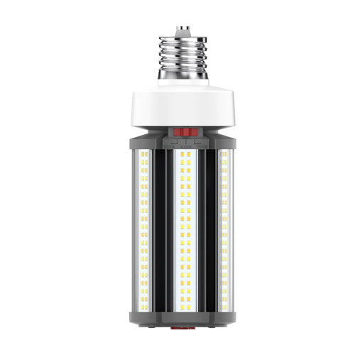 Satco S23150, LED HID Replacement, Medium E26 Base, 100-277V, 63/54/45 Wattage Selectable, 3000K/4000K/5000K, 8820/7560/6300 Lumens