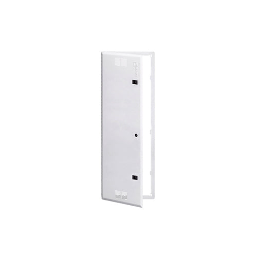 Leviton 47605-42S, 42'' Structured Media Premium Vented Hinged Door, Metal, White