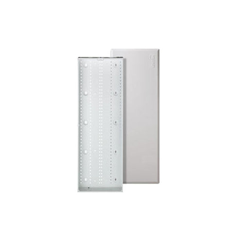 Leviton 47605-42W, 42'' Structured Media Enclosure with Flush Mount Cover, Metal, White