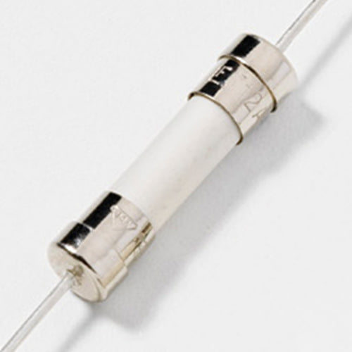 Littelfuse 477 8A 5x20mm Time-Lag Axial Leaded Ceramic Body Cartridge Fuse, 500Vac/400Vdc, 0477008.MXEP