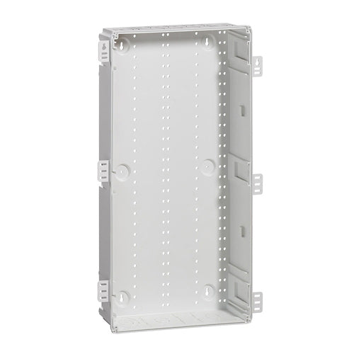 Leviton 49605-28E, 28'' Wireless Structured Media Enclosure, Plastic, White