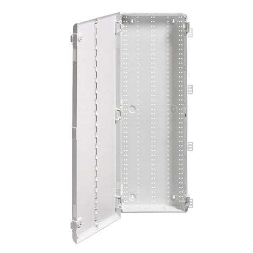 Leviton 49605-42P, 42'' Wireless Structured Media Enclosure with Vented Hinged Door, Plastic, White