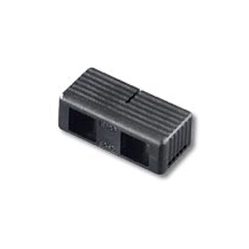 Leviton 49886-DSC, SC Duplex Clip for FAST-CURE Connector (Bag of 25), Black