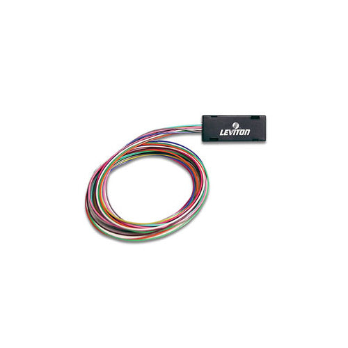 Leviton 49887-12L, 36'' Fiber Optic Fan-Out Kit, 12-Fiber