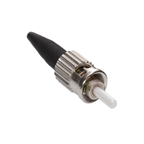 Leviton 49990-MST, FAST-CURE Fiber Optic Connector, OM1/2, ST, Multimode, For 900µm and 3mm Application, Metal