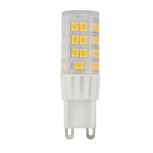 Votatec G9-CR45LEDA-3.5W-3K, LED G9, 120V, 3.5W, 350-400 Lumens, 3000K Soft White, Dimmable