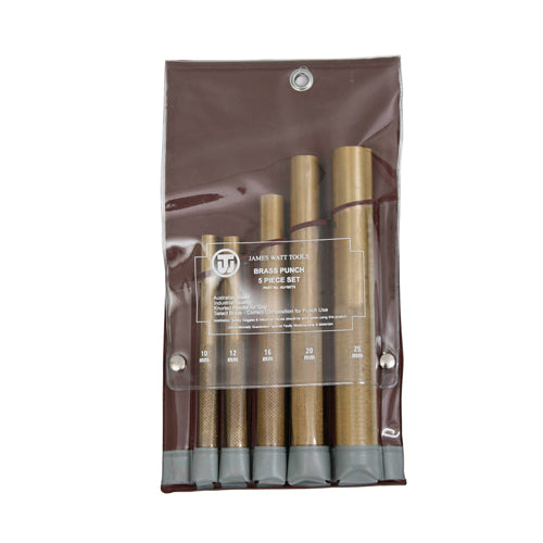 Klein Tools 4BPSET5, Brass Punches 5 Piece Set