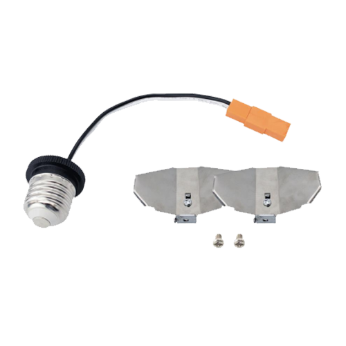 Lotus 4" Clip, Retrofit Kit for LBL-JB10W-5CCT-AC with E26 Adapter & Butterfly Clips