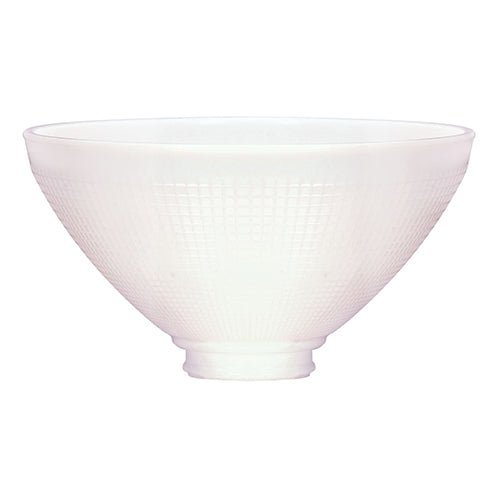 Satco 50-167, I.E.S. Shade, White, 10" Diameter, 2.785" Fitter, 5-1/2'' Height