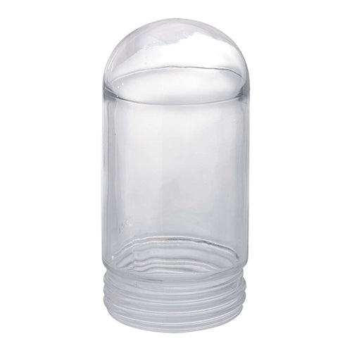 Satco 50-919, Clear Glass Jelly Jar, Clear Finish, 3 11/32'' Diameter, 6.94'' Height, 3.017'' Fitter