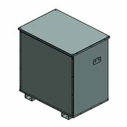 Electric Power 500K5R7C8N1T1K, 500KVA, High Efficiency Isolation Transformer, 3 Phase, Primary 600V Delta, Secondary 480Y/277V, Copper, NEMA 1 Enclosure